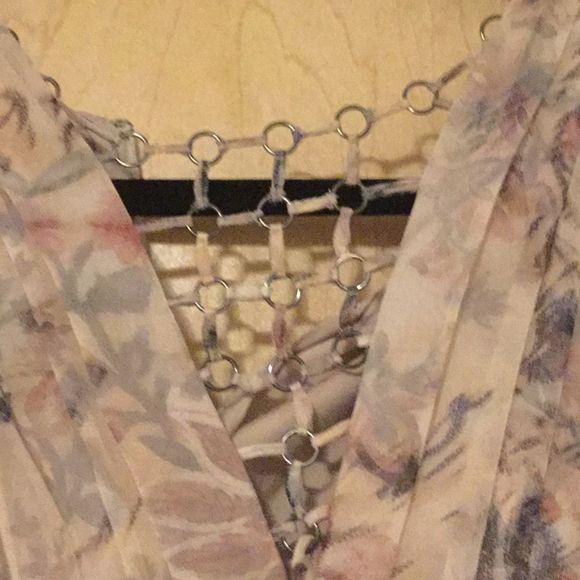 Haute Hippie Runway Ring-Inset Floral-Print Silk - Picture 4 of 16